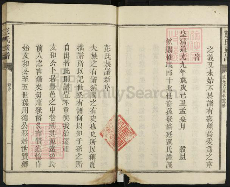 江西省抚州市南丰县彭氏族谱-彭氏族谱.pdf电子版插图3 江西省抚州市南丰县彭氏族谱-彭氏族谱.pdf电子版插图3