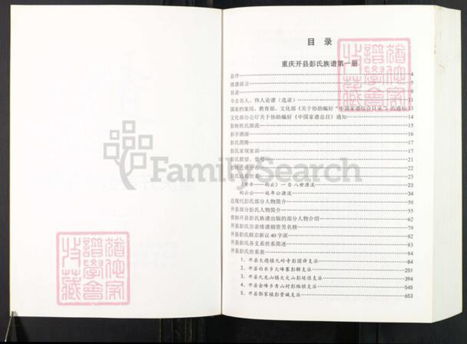 重庆市开州区彭氏族谱-重庆开县彭氏族谱.pdf电子版插图2 重庆市开州区彭氏族谱-重庆开县彭氏族谱.pdf电子版插图2