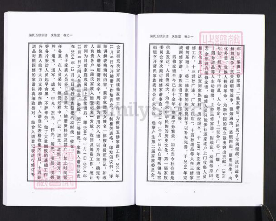 安徽省六安市金寨县蒲氏庆余堂族谱-蒲氏宗谱.pdf电子版插图4 安徽省六安市金寨县蒲氏庆余堂族谱-蒲氏宗谱.pdf电子版插图4