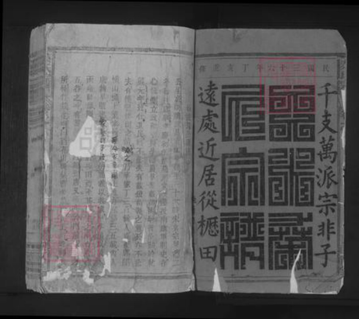 江西省九江市都昌县秦氏族谱-秦氏宗谱.pdf电子版插图1
