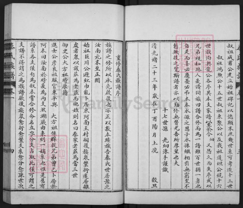 山东省聊城市东阿县秦氏族谱-东阿秦氏族谱.pdf电子版插图5
