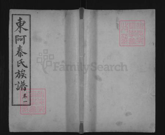 山东省聊城市东阿县刘集镇秦氏族谱-东阿秦氏族谱.pdf电子版插图