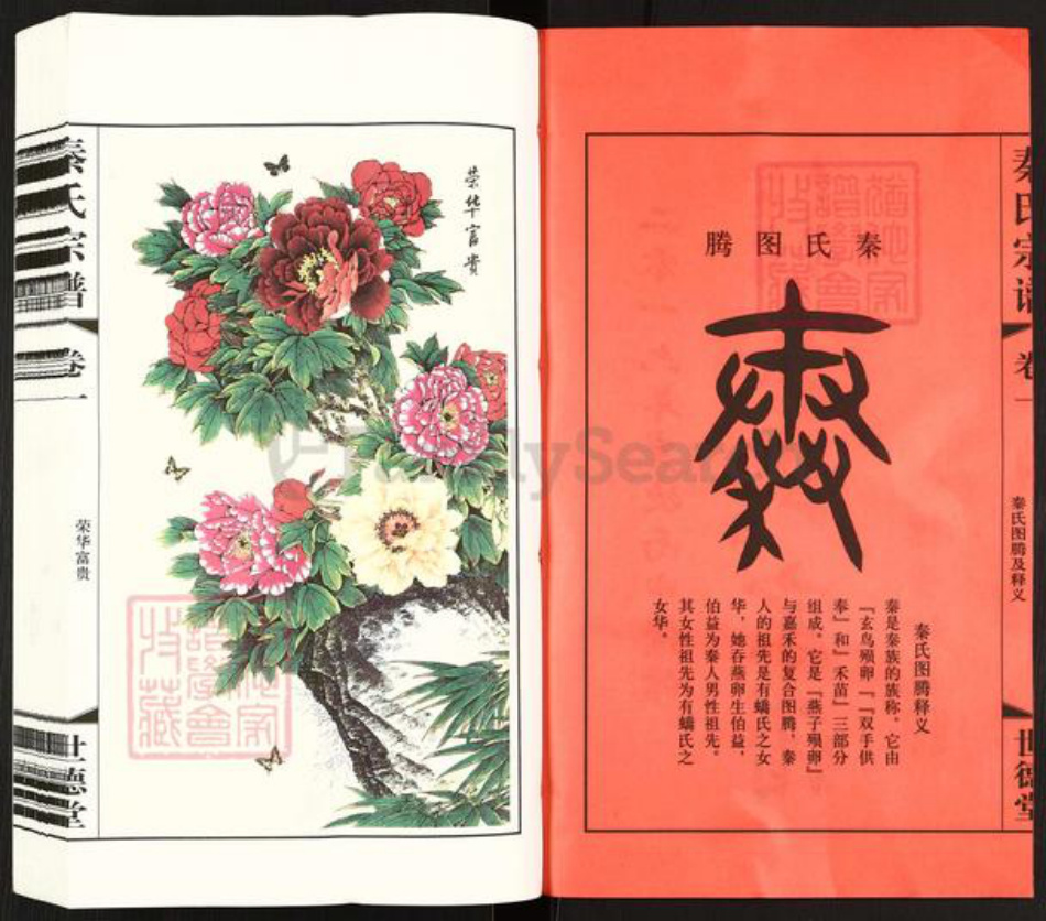 江苏省常州市武进县雪堰镇秦氏世德堂族谱-毗陵新塘秦村旧渎.秦氏宗谱.pdf电子版插图2