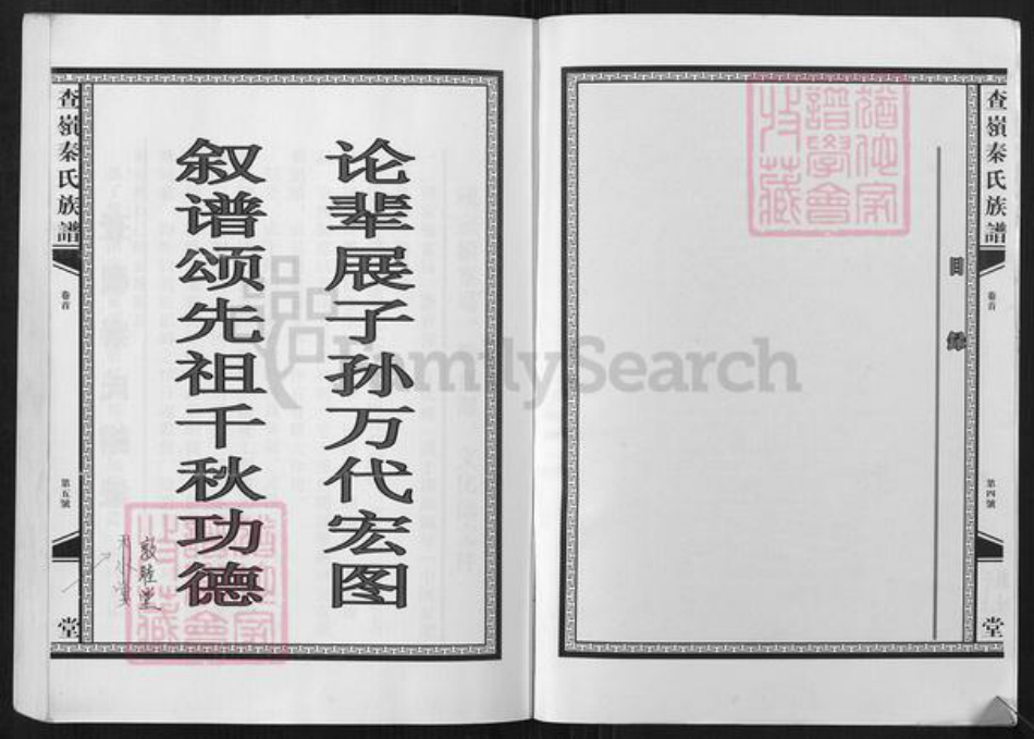 江西省南昌市青山湖区罗家镇秦氏敦睦堂族谱-查岭秦氏族谱.pdf电子版插图3