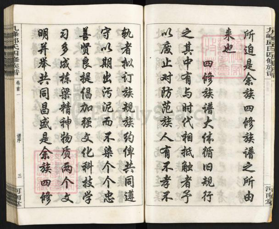 湖南省衡阳市衡阳县溪江乡邱氏河南堂族谱-九峰邱氏四修族谱.pdf电子版插图3