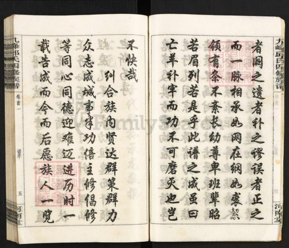 湖南省衡阳市衡阳县溪江乡邱氏河南堂族谱-九峰邱氏四修族谱.pdf电子版插图5