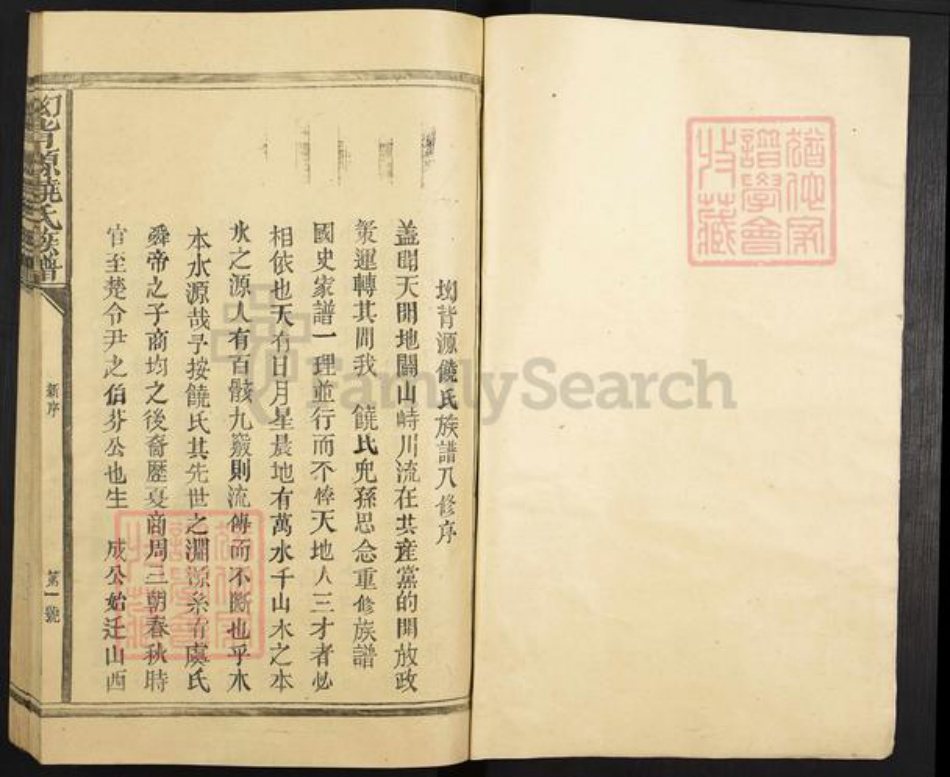 江西省抚州市广昌县饶氏族谱-拗背源饶氏族谱.pdf电子版插图1