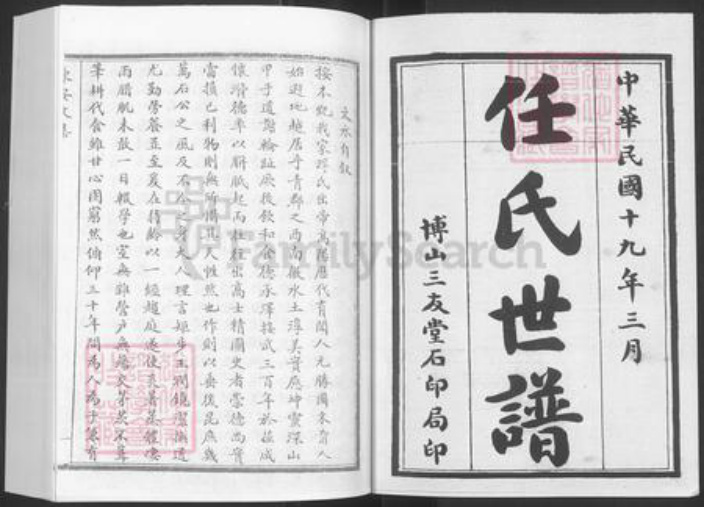 山东省淄博市淄川区任氏三友堂族谱-山东淄博博山任氏世谱.pdf电子版插图2