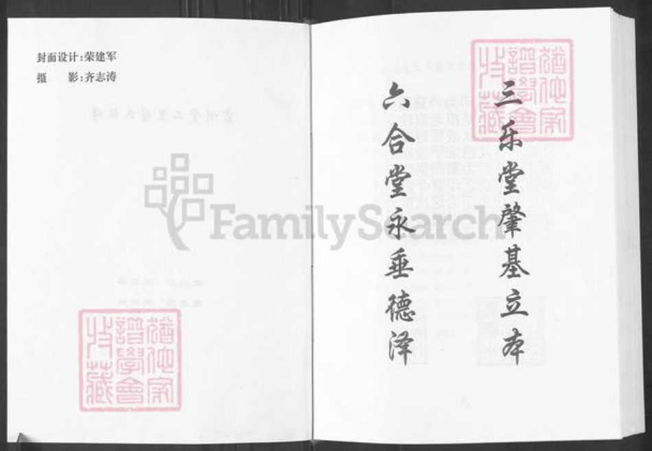 河北省廊坊市霸州市荣氏三乐堂族谱-霸州堂二里荣氏族谱.pdf电子版插图2