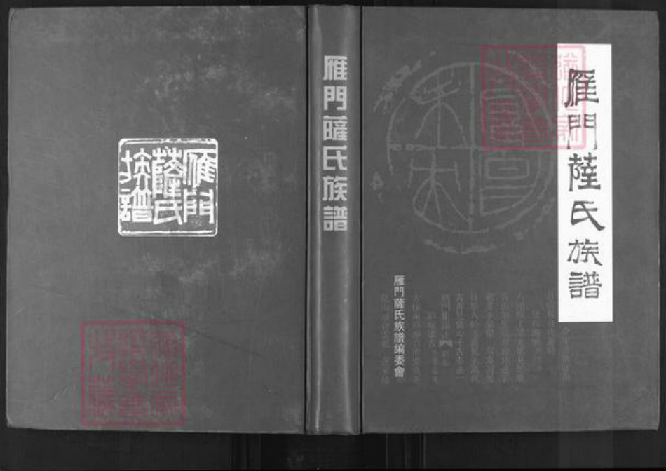 福建省龙岩市上杭县萨氏族谱-雁门萨氏族谱.pdf电子版插图