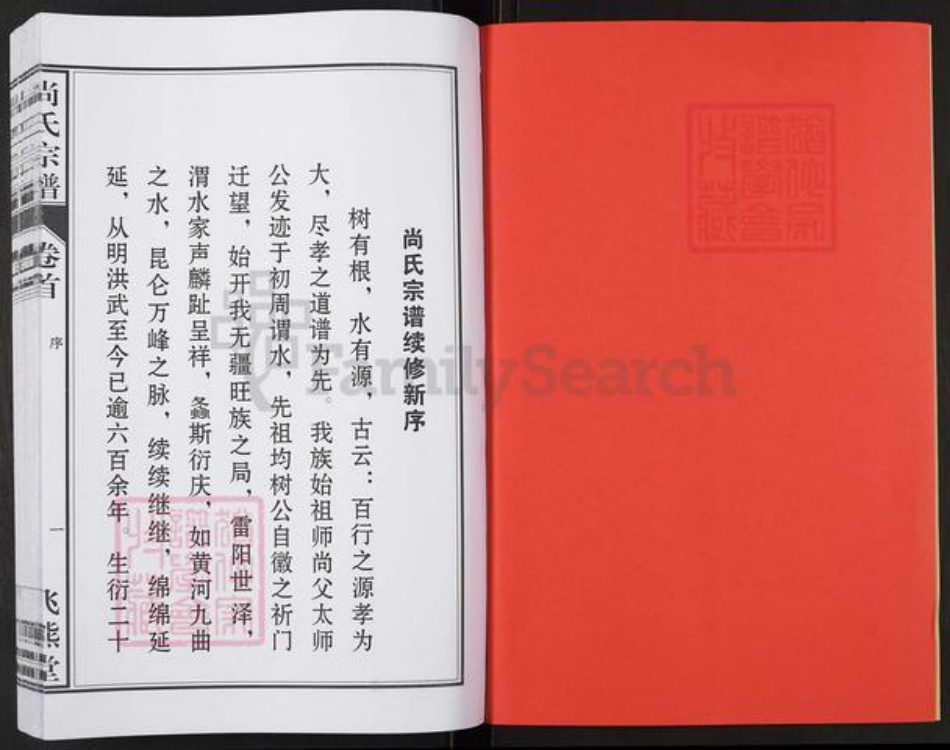 安徽省安庆市望江县华阳镇尚氏飞熊堂族谱-尚氏宗谱.pdf电子版插图2