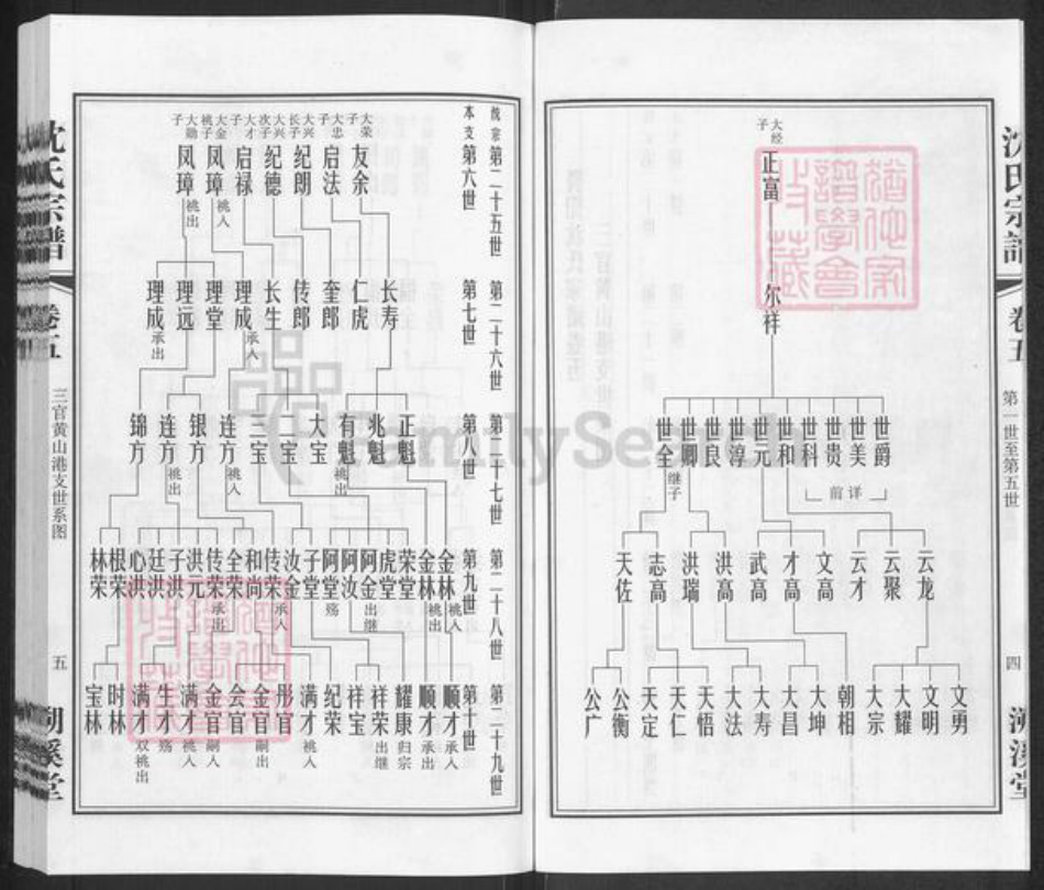 江苏省无锡市江阴市城东街道沈氏溯溪堂族谱-暨阳沈氏宗谱.pdf电子版插图3