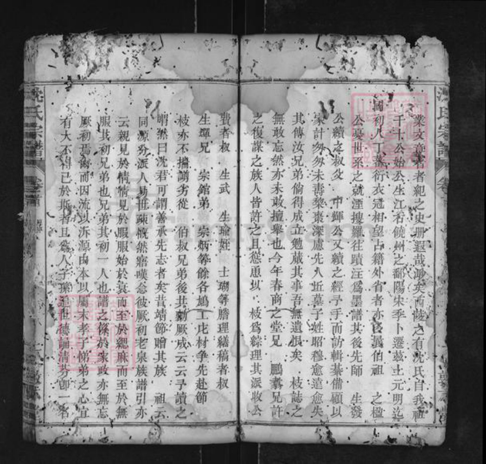 湖北省黄冈市麻城市沈氏敦本堂族谱-沈氏宗谱.pdf电子版插图5