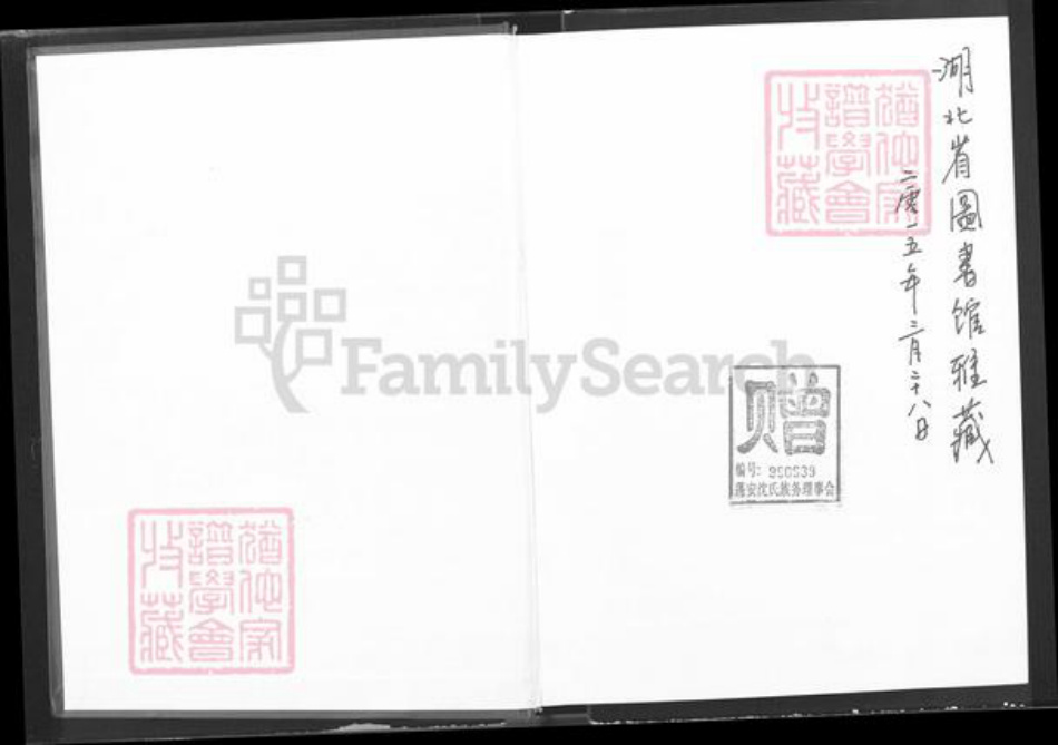 四川省南充市蓬安县相如街道沈氏三善堂族谱-沈氏家谱.pdf电子版插图1