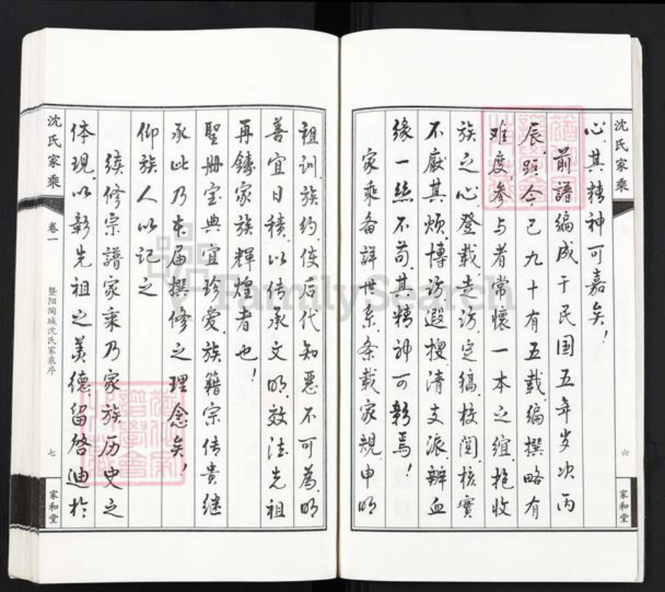 江苏省无锡市江阴市周庄镇沈氏家和堂族谱-暨阳沈氏家乘.pdf电子版插图5