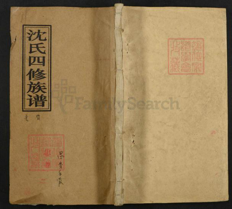 湖南省邵阳市邵东市沈氏三善堂族谱-沈氏四修族谱.pdf电子版