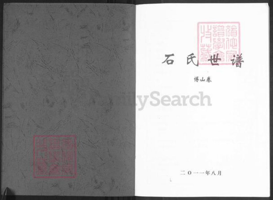 山东省淄博市博山区石氏族谱-石氏世谱.博山卷.pdf电子版插图1
