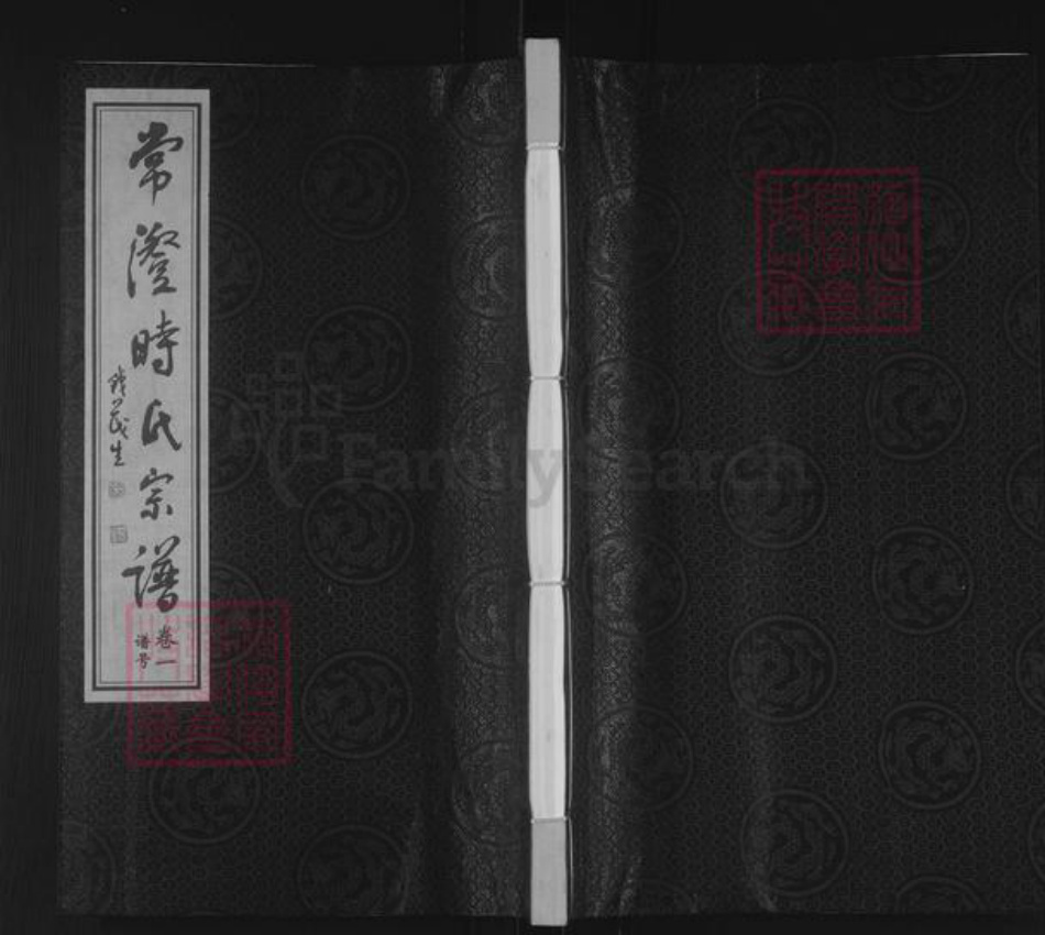 江苏省常州市武进县时氏培德堂族谱-常澄时氏宗谱.pdf电子版插图