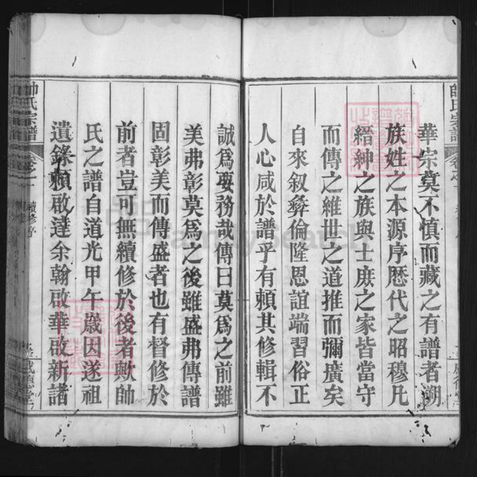 湖北省黄冈市麻城市帅氏感德堂族谱-帅氏宗谱.pdf电子版插图2