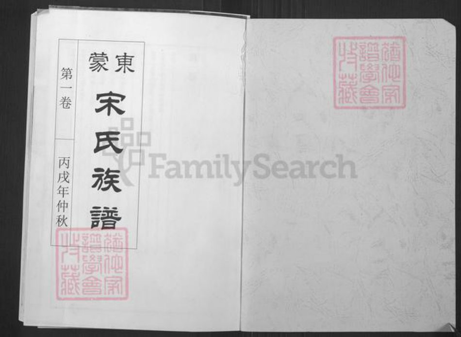 山东省临沂市蒙阴县旧寨乡镇宋氏族谱-东蒙宋氏族谱.pdf电子版插图1