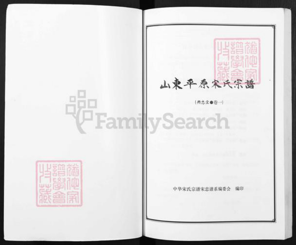 山东省德州市平原县宋氏兴忠堂族谱-山东平原宋氏宗谱.pdf电子版插图1