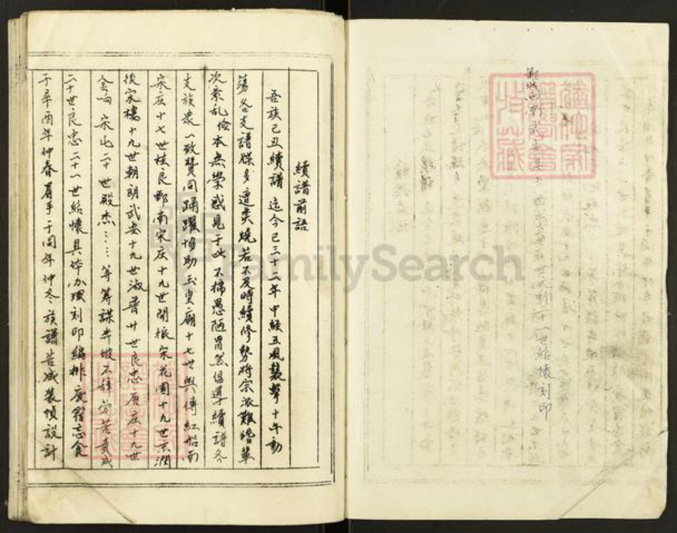 山东省菏泽市鄄城县董口镇宋氏族谱-宋氏族谱.pdf电子版插图1