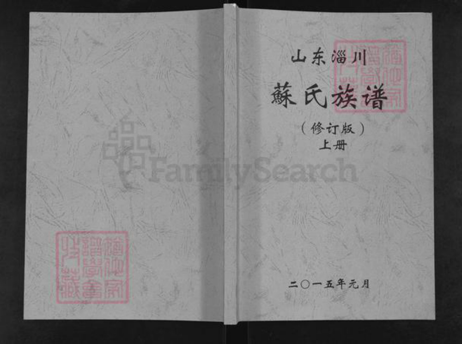山东省淄博市淄川区苏氏族谱-山东淄川苏氏族谱.pdf电子版插图