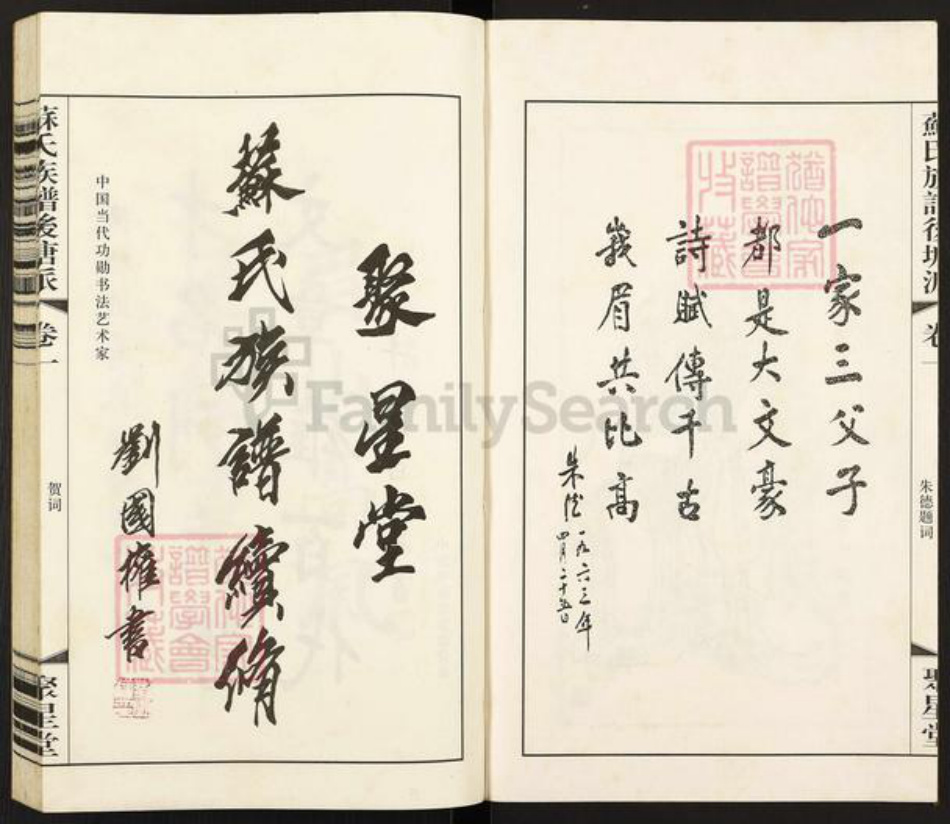 江苏省常州市天宁区郑陆镇苏氏聚星堂族谱-苏氏族谱后塘派.pdf电子版插图2