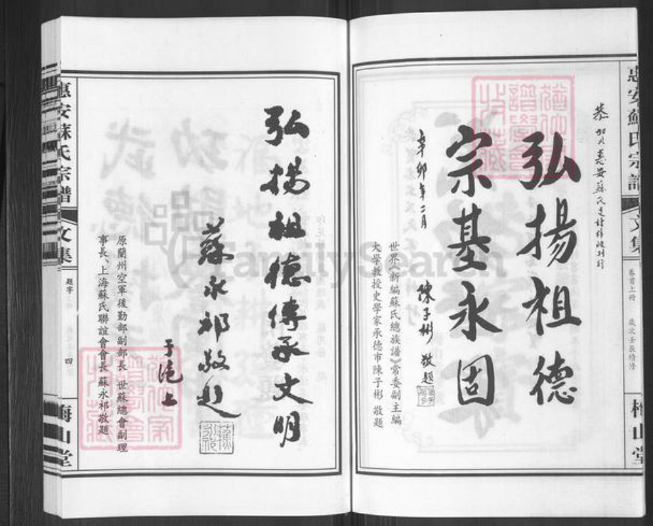 福建省泉州市惠安县张坂镇苏氏梅山堂族谱-惠安苏氏宗谱.pdf电子版插图4