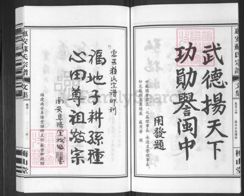 福建省泉州市惠安县张坂镇苏氏梅山堂族谱-惠安苏氏宗谱.pdf电子版插图5