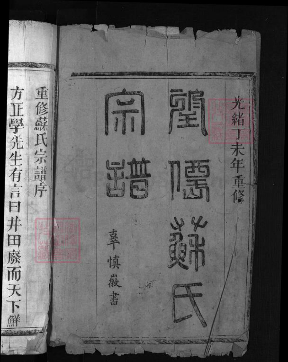 江西省上饶市苏氏族谱-灵北望仙苏氏宗谱 [8卷].pdf电子版插图1