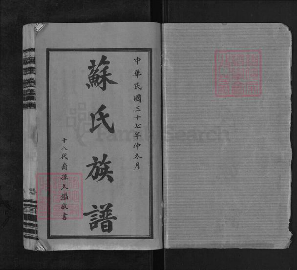 湖南省常德市临澧县新安镇苏氏眉山堂族谱-苏氏族谱.pdf电子版插图1