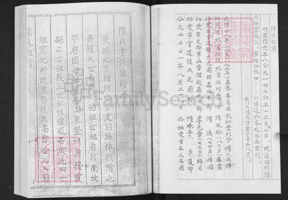 山东省烟台市栖霞市隋氏致和堂族谱-隋氏谱书.pdf电子版插图3