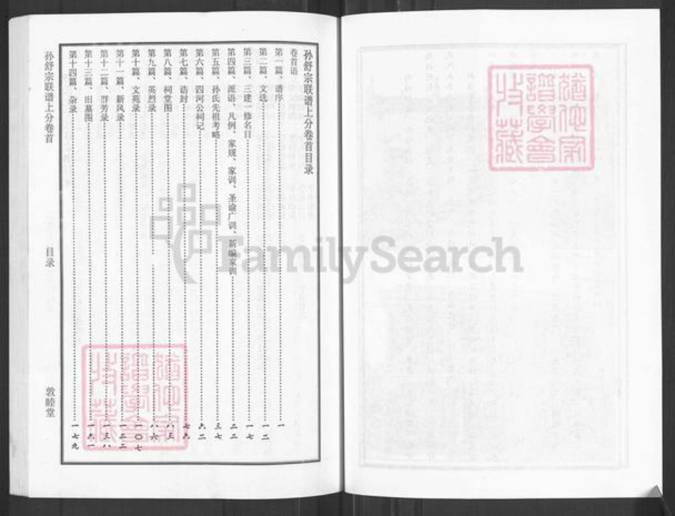 湖北省黄冈市团风县孙氏敦睦堂族谱-孙舒宗联谱.pdf电子版插图4