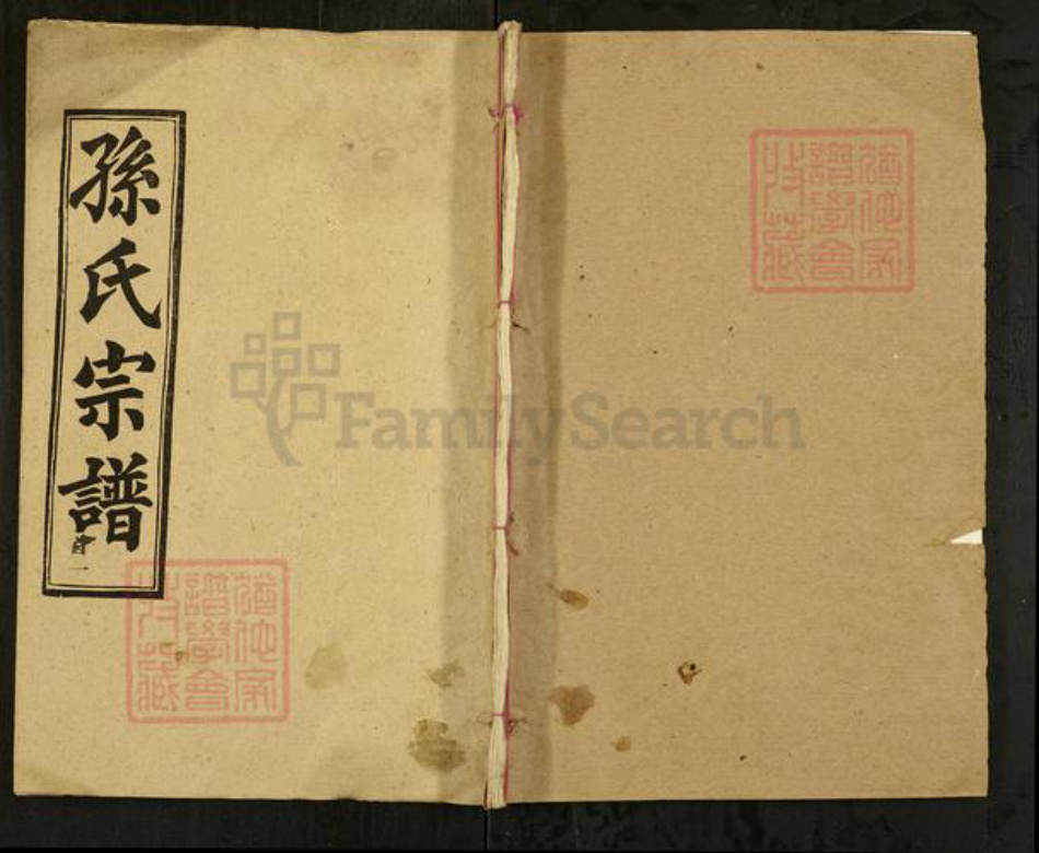 湖北省黄冈市浠水县孙氏三合堂族谱-孙氏宗谱.pdf电子版插图