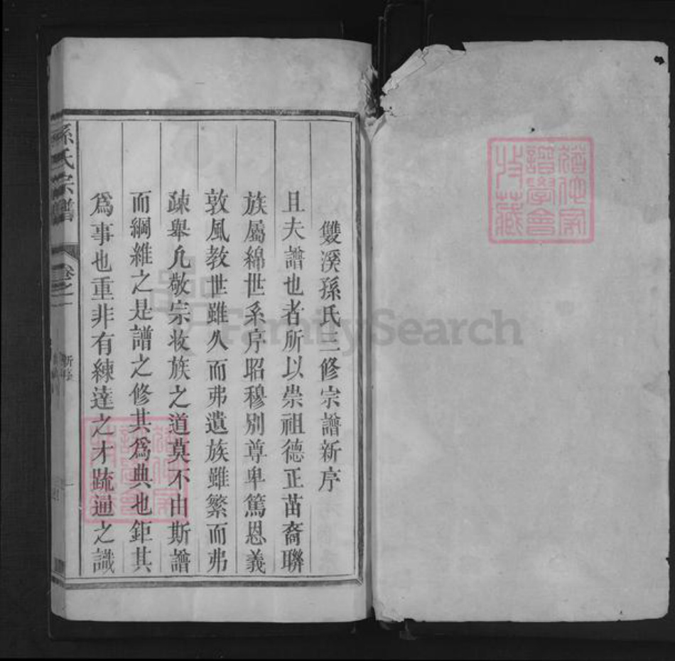 江西省上饶市上饶县清水乡孙氏族谱-孙氏宗谱.pdf电子版插图1