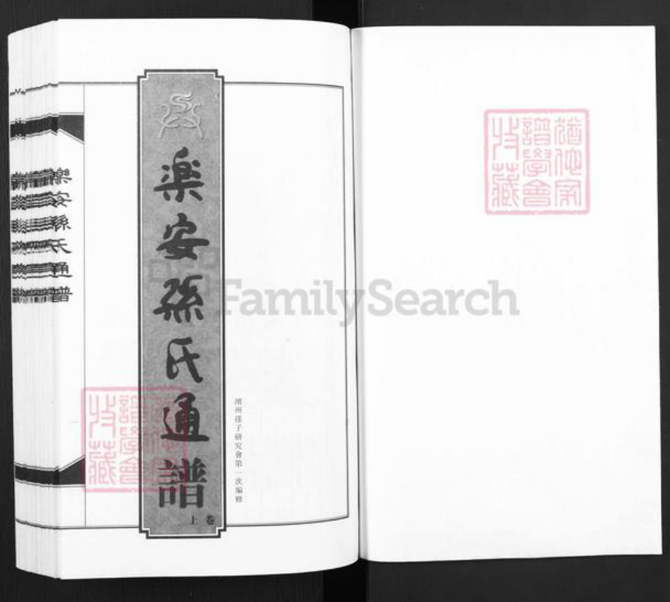 山东省滨州市惠民县惠民孙氏乐安堂族谱-乐安孙氏通谱.pdf电子版插图1