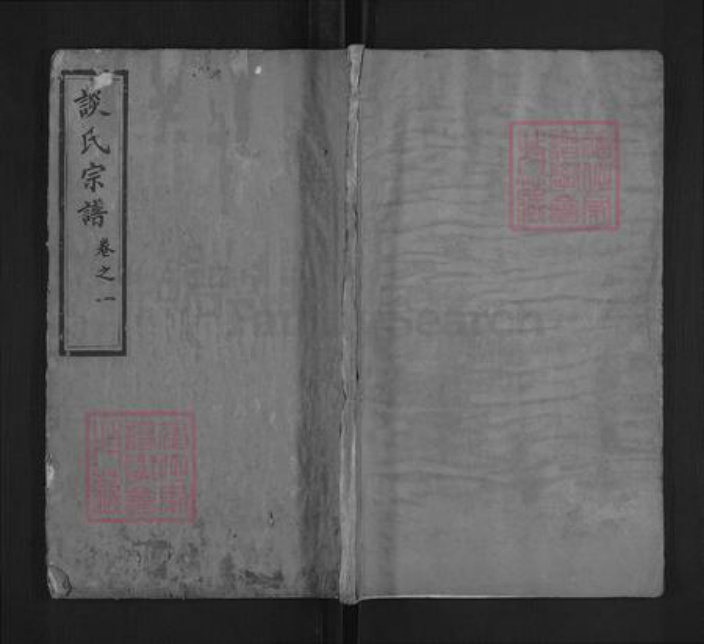 湖北省武汉市新洲区谈氏族谱-谈氏宗谱.pdf电子版插图