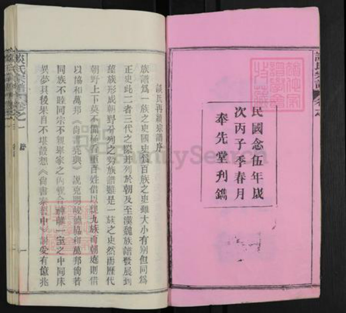 湖北省黄冈市红安县谈氏奉先堂族谱-谈氏宗谱.pdf电子版插图2