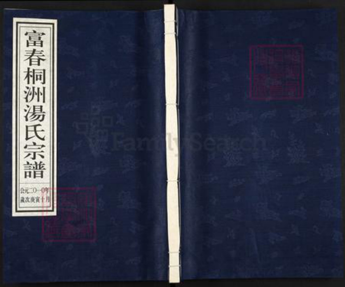 浙江省杭州市富阳新桐乡乡汤氏明德堂族谱-富春桐洲汤氏宗谱.pdf电子版插图 浙江省杭州市富阳新桐乡乡汤氏明德堂族谱-富春桐洲汤氏宗谱.pdf电子版插图
