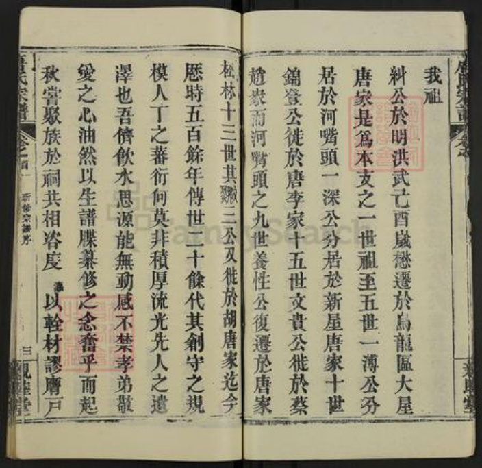 湖北省黄冈市麻城市唐氏亲睦堂族谱-麻城唐氏宗谱.pdf电子版插图4