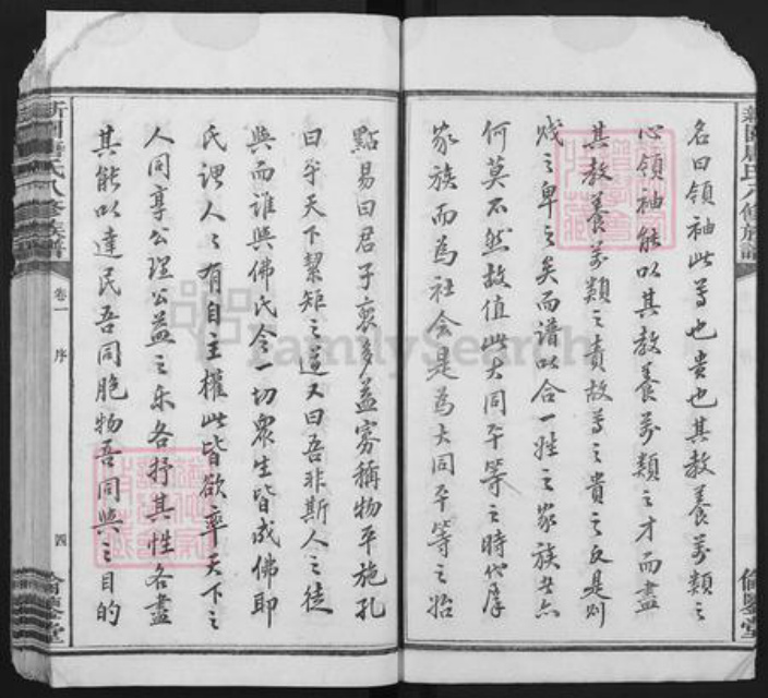 湖南省湘潭市湘乡市东郊乡唐氏伦鉴堂族谱-新园唐氏八修族谱.pdf电子版插图5