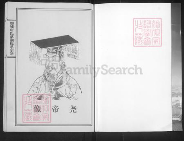 江苏省扬州市宝应县唐氏桐对堂族谱-盐城唐氏槐系宗谱.pdf电子版插图1