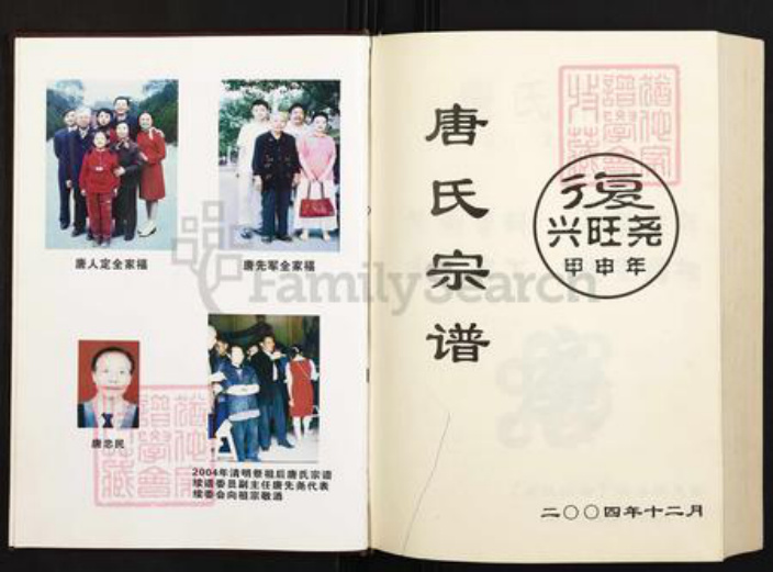四川省遂宁市船山区唐氏族谱-唐氏宗谱.pdf电子版插图1
