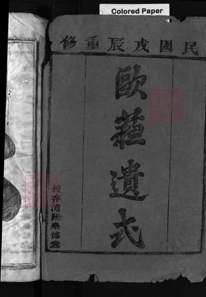 浙江省唐氏族谱-东鲁唐氏宗谱 [4卷].pdf电子版插图1