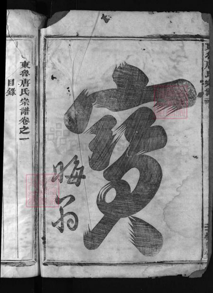 浙江省唐氏族谱-东鲁唐氏宗谱 [4卷].pdf电子版插图3