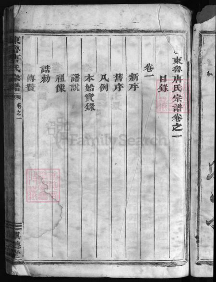 浙江省唐氏族谱-东鲁唐氏宗谱 [4卷].pdf电子版插图4