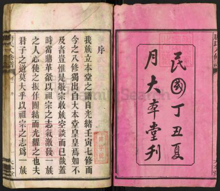 湖南省湘潭市湘潭县唐氏大本堂族谱-湘潭唐氏八修谱.pdf电子版插图1