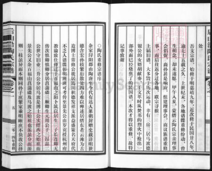 浙江省丽水市缙云县新建镇陶氏族谱-后山沿陶氏宗谱.pdf电子版插图3