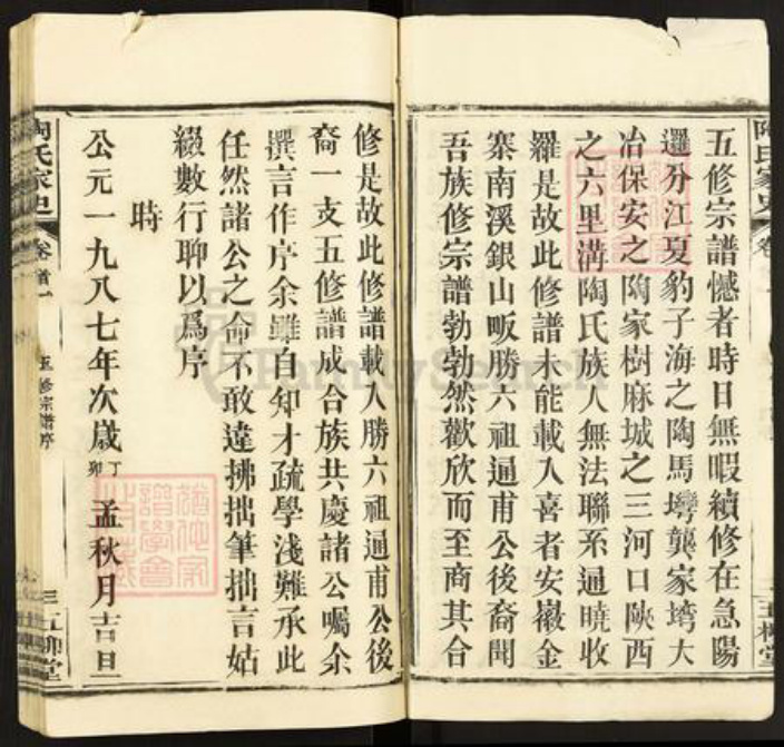 湖北省黄冈市英山县陶氏五柳堂族谱-陶氏家史.pdf电子版插图3
